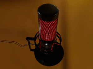 hyperxマイクモデリング 3Dモデル