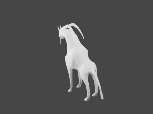 giraffe monster 3D मॉडल