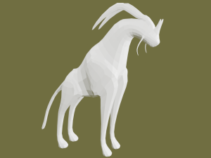 giraffe monster Modello 3D
