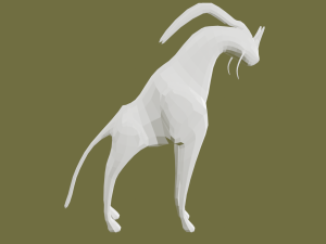 giraffe monster 3D मॉडल