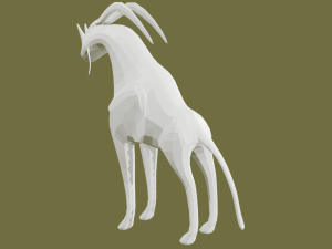 giraffe monster 3D मॉडल