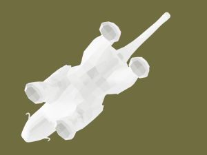 giraffe monster 3D मॉडल