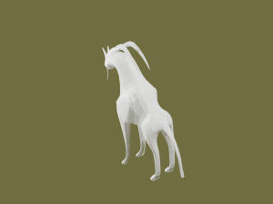 giraffe monster 3D मॉडल