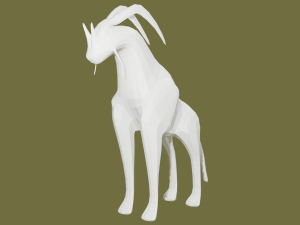 giraffe monster 3D मॉडल