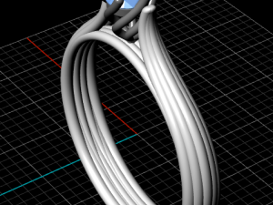 ring for women 2 3D-printmodel