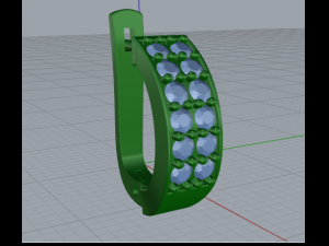 earrings 3 3D 打印模型