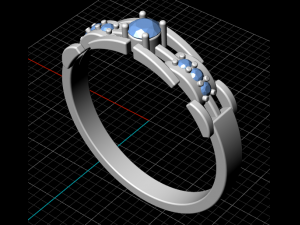 mans ring 4 3D Print Model