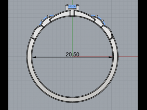 mans ring 4 3D Print Model