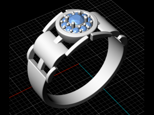 mans ring 4 3D Print Model