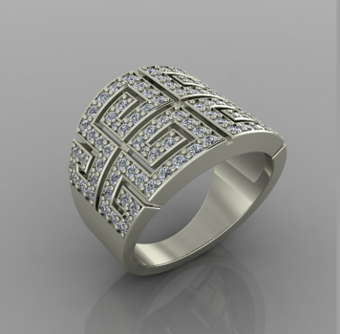 Ring For Women jewelery 3d print model Modèles 3D en vedette .c4d .max .obj .3ds .fbx .stl .blend 