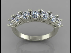 Ring Eternity Band 3D Print Model