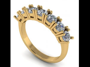 Ring Eternity Band 3D Print Model