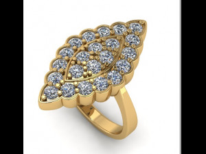 Engagement Ring for woman 3D 프린트 모델