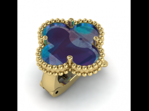 3 Earrings for women Van cleef 3D 打印模型