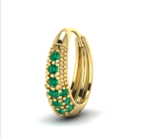 4 Earrings for women 3D Print Model .c4d .max .obj .3ds .fbx .stl .blend