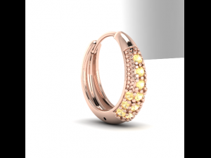 4 Earrings for women 3D Print Model