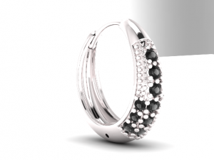 4 Earrings for women 3D Print Model