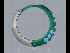 4 Earrings for women 3D Print Model