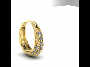 4 Earrings for women 3D Print Model