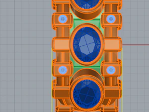 5 Earrings 3D Print Model