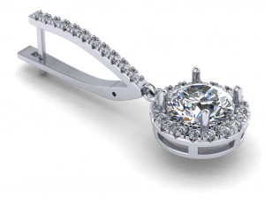 8 Earrings 3D Print Model