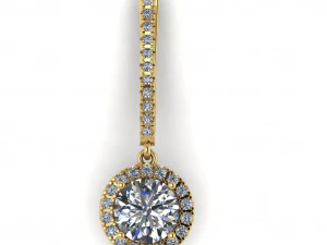 8 Earrings 3D Print Model