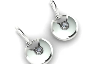 Boucles d'oreilles Modèles 3D en vedette