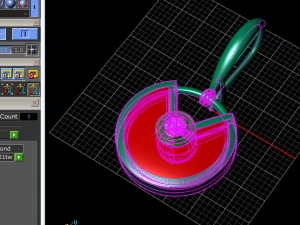 Earrings Model Cetak 3D