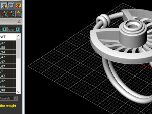 Earrings 3D 打印模型