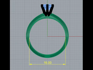 Earrings 3D Print Model