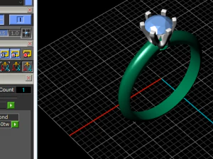 Earrings 3D Print Model