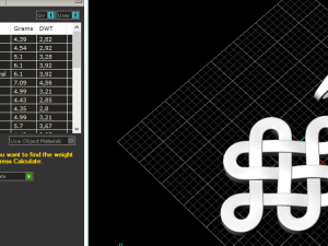 11 Pendant Symbol-KNOT OF ENDLESS LUCK 3Dプリントモデル