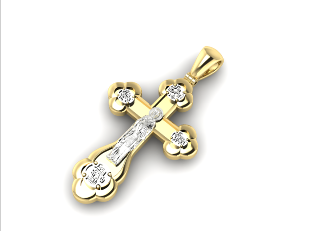 14 Cross 3D Принт Модель .c4d .max .obj .3ds .fbx .stl .blend 
