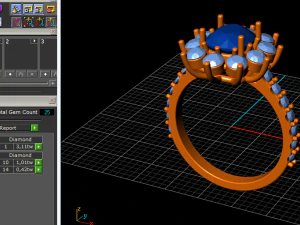 15 Ring for women 3D Print Model