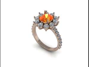 15 Ring for women 3D Print Model