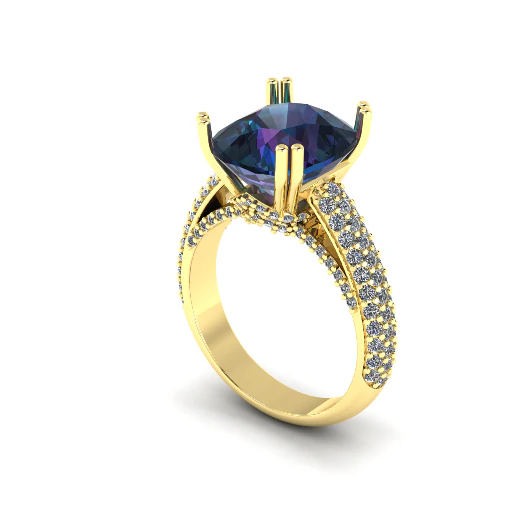 16 Ring for women 3D Print Model .c4d .max .obj .3ds .fbx .stl .blend 