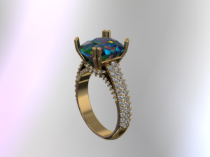 16 Ring for women Model Cetak 3D