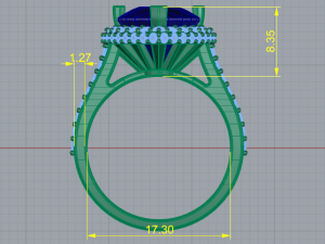 18 Ring Model do druku 3D
