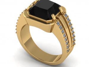 19 マンリング 3Dプリントモデル