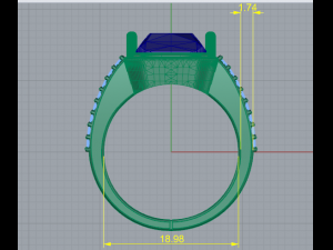 19 Man ring 3D Принт Модель