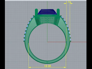 19 Man ring 3D Print Model