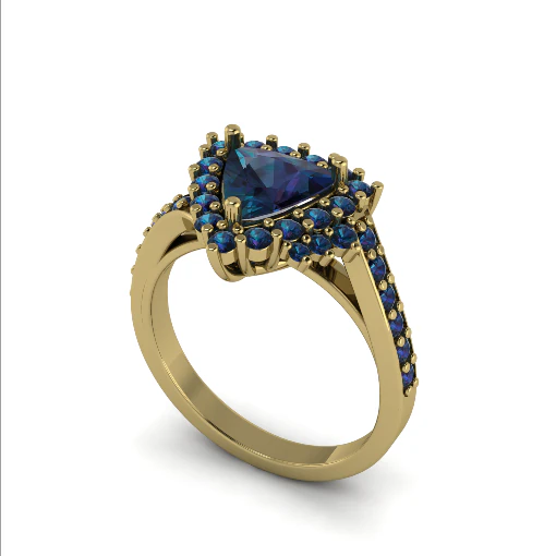 20 Ring for women 3D Print Model .c4d .max .obj .3ds .fbx .stl .blend 