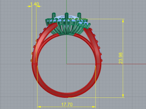 20 Ring for women 3D Print Model