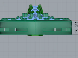 21 Female pendant 3D Print Model