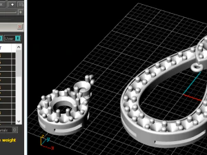 21 Female pendant 3D Print Model