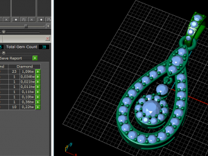 21 Female pendant 3D Print Model