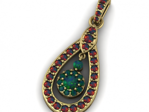 21 Female pendant 3D Print Model