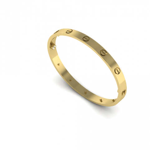 23 Womens bracelet 3D Baskı Modeli .c4d .max .obj .3ds .fbx .stl .blend 