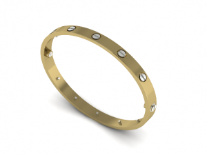 23 Womens bracelet 3D Baskı Modeli