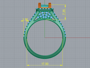 24 Ring Modello di stampa 3D